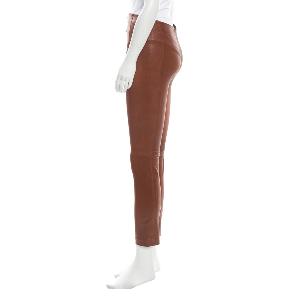 RAG & BONE Lamb Leather Skinny Leg Pants